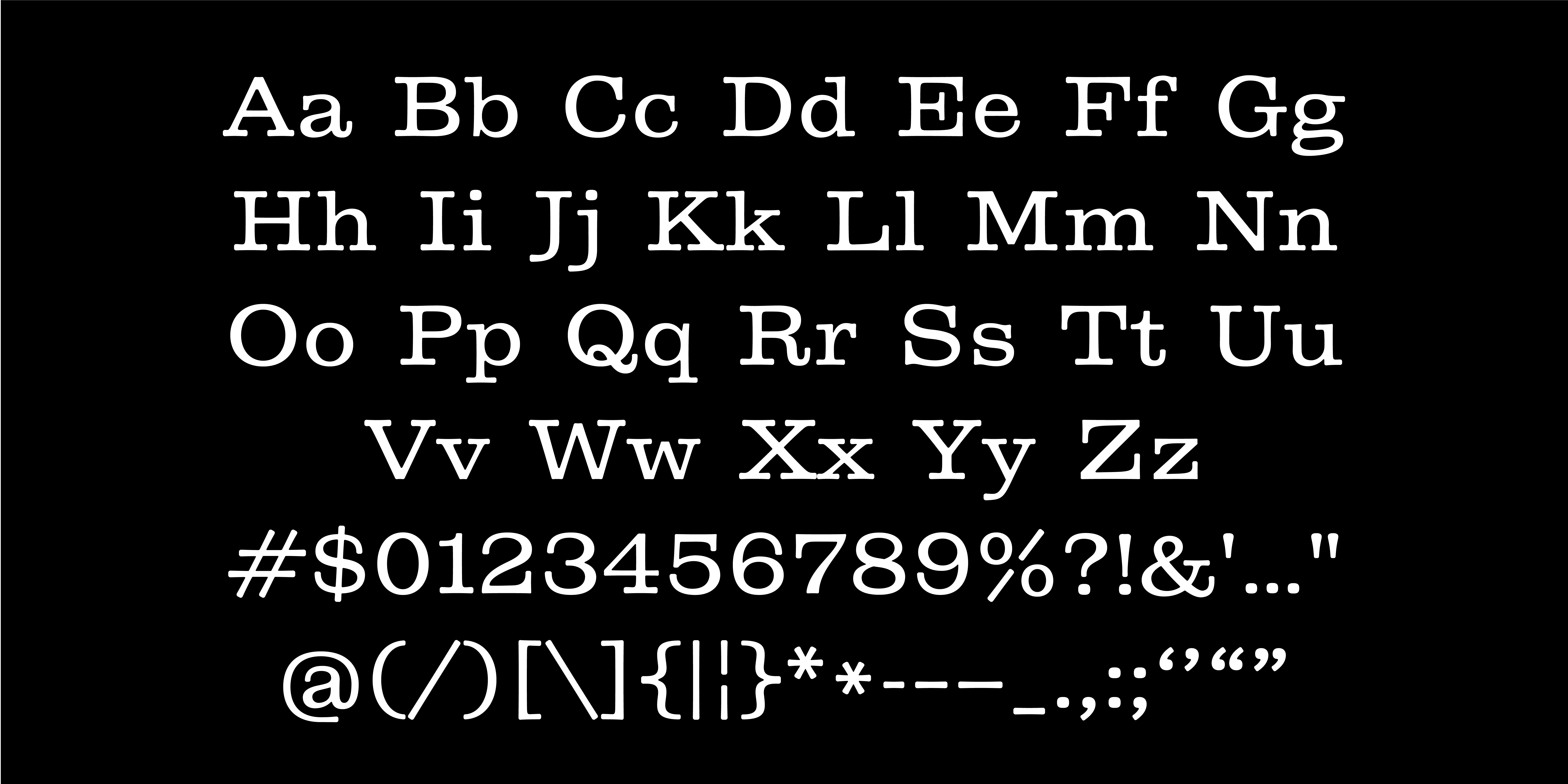 Yale School of Art, Type Design