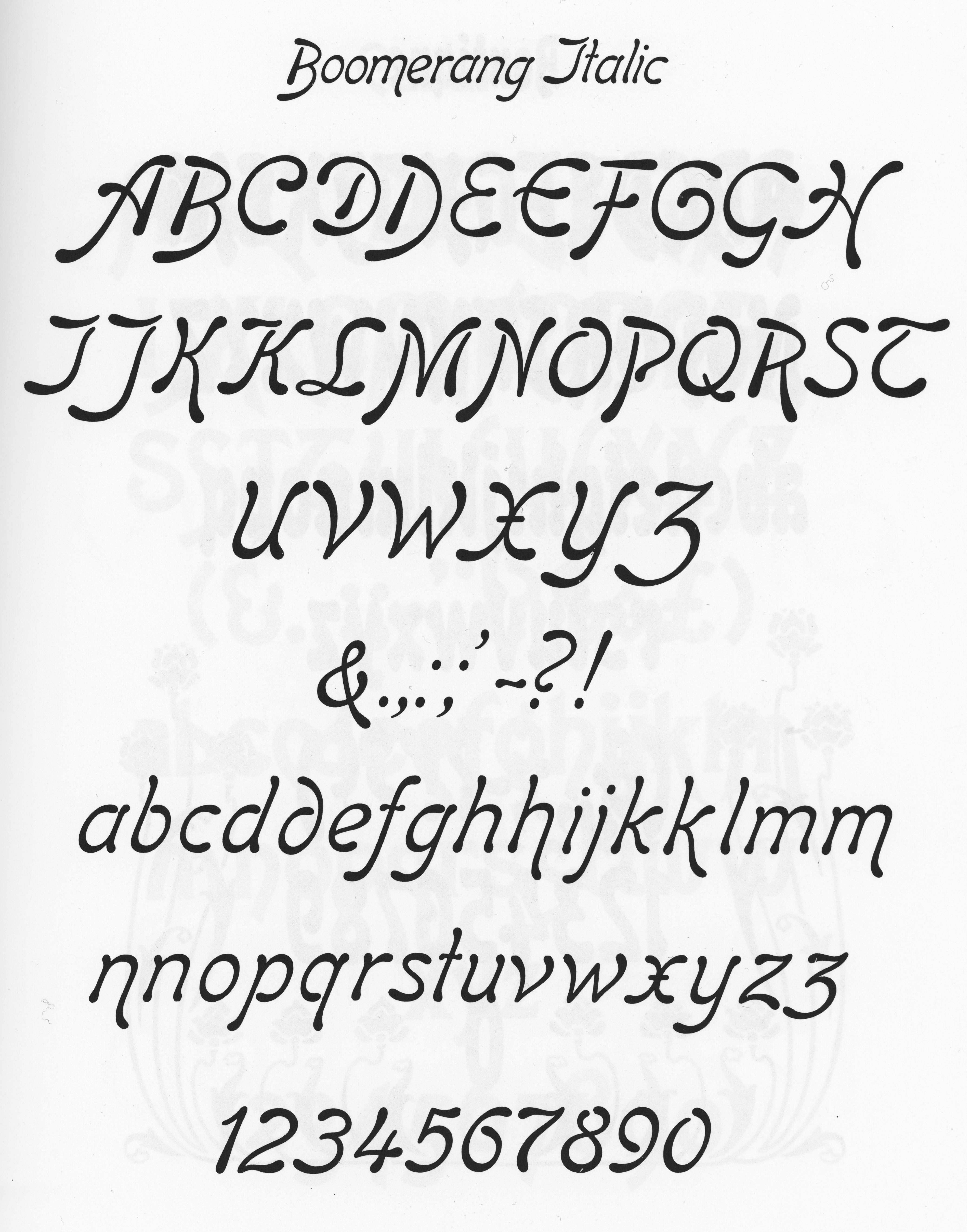 Yale School of Art, Type Design