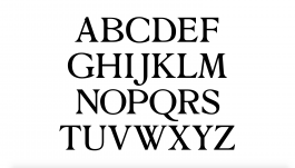 Yale School of Art, Type Design