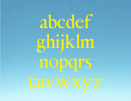 Yale School of Art, Type Design