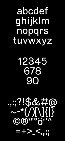  gothic 544 all large char