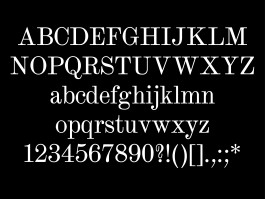 Yale School of Art, Type Design