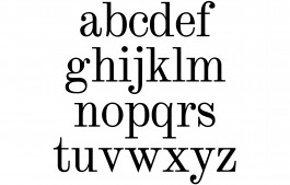 Yale School of Art, Type Design