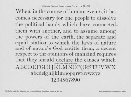 Yale School of Art, Type Design