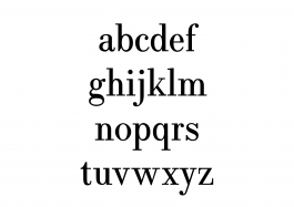 Yale School of Art, Type Design