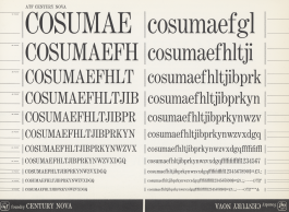 Yale School of Art, Type Design