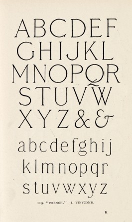 Yale School of Art, Type Design