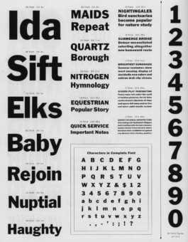 Yale School of Art, Type Design