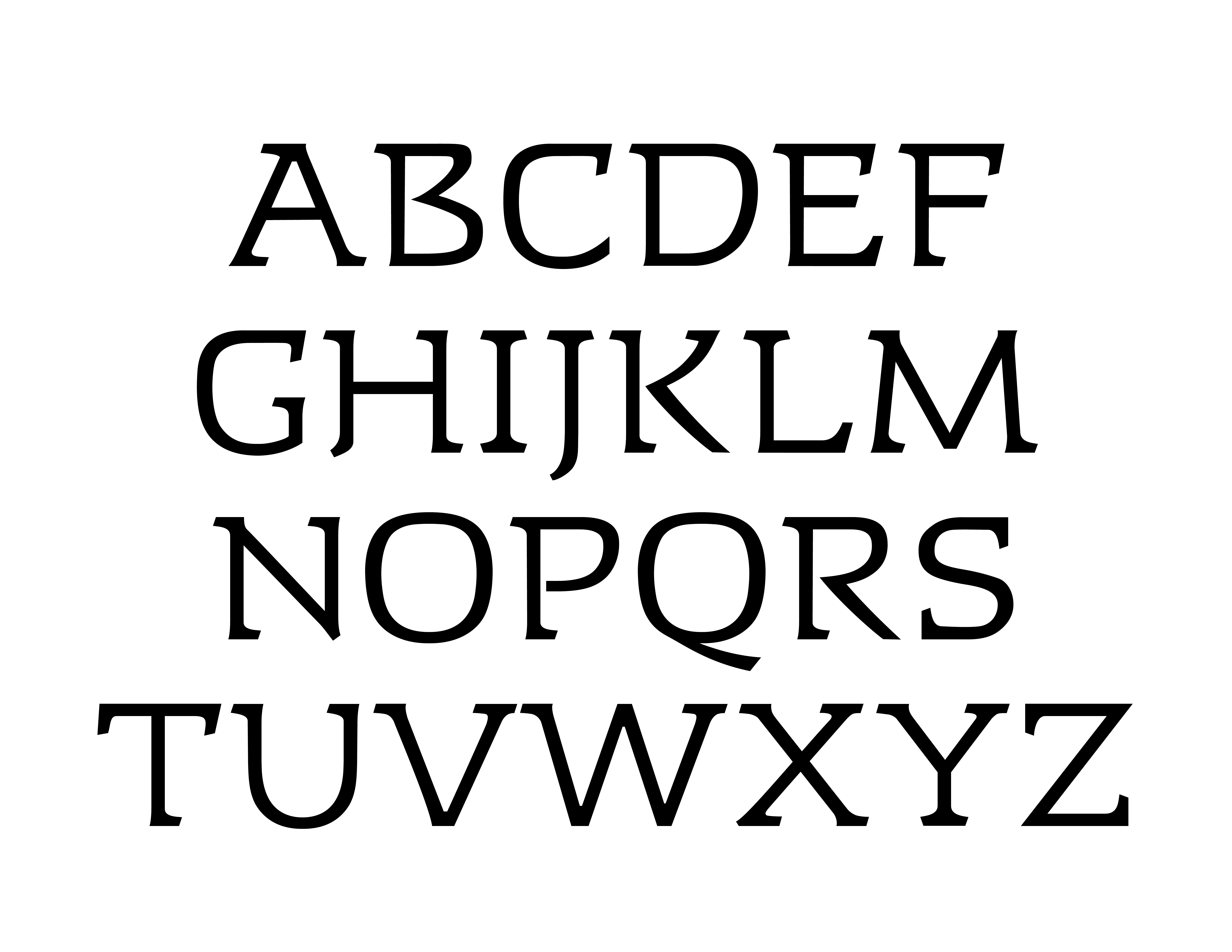 Yale School of Art, Type Design