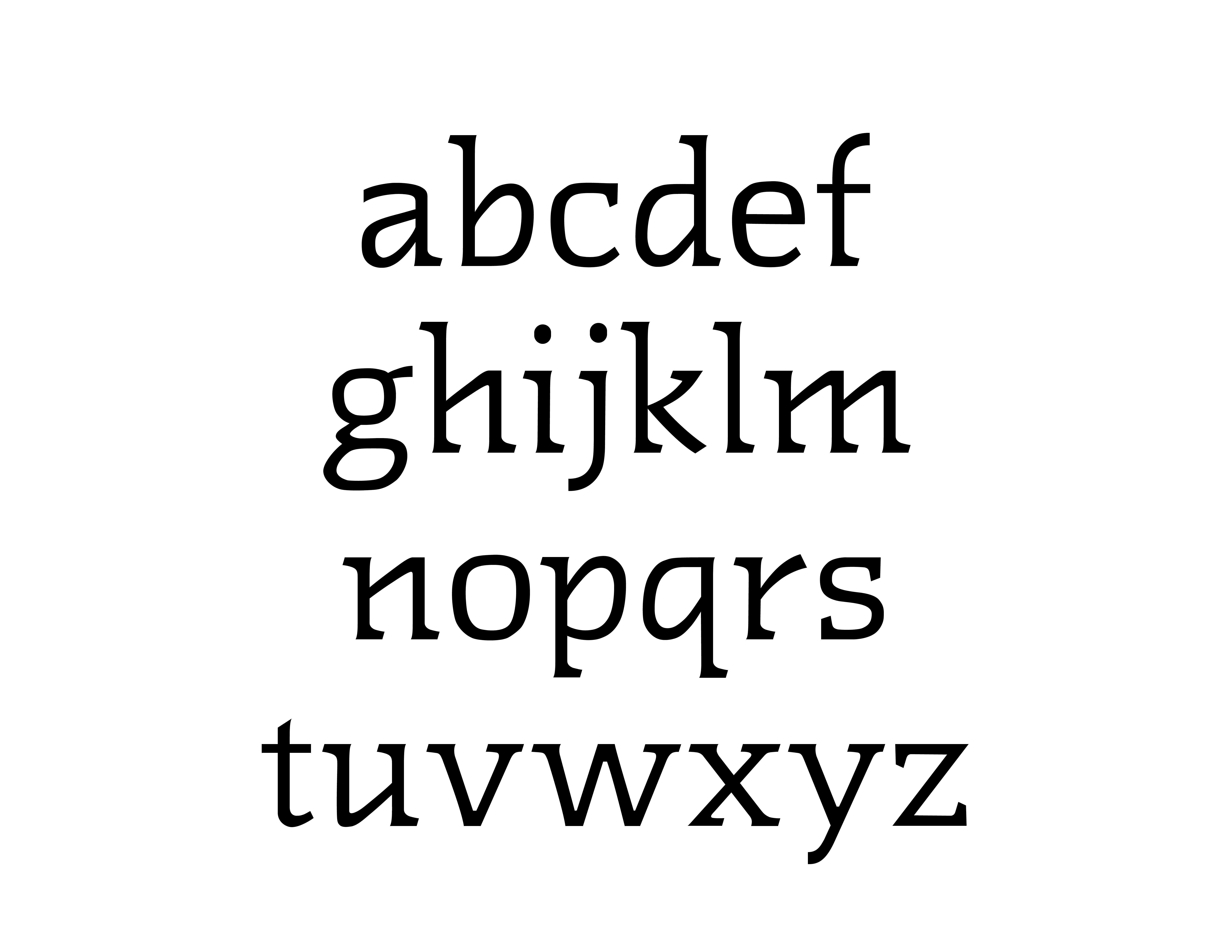 Yale School of Art, Type Design