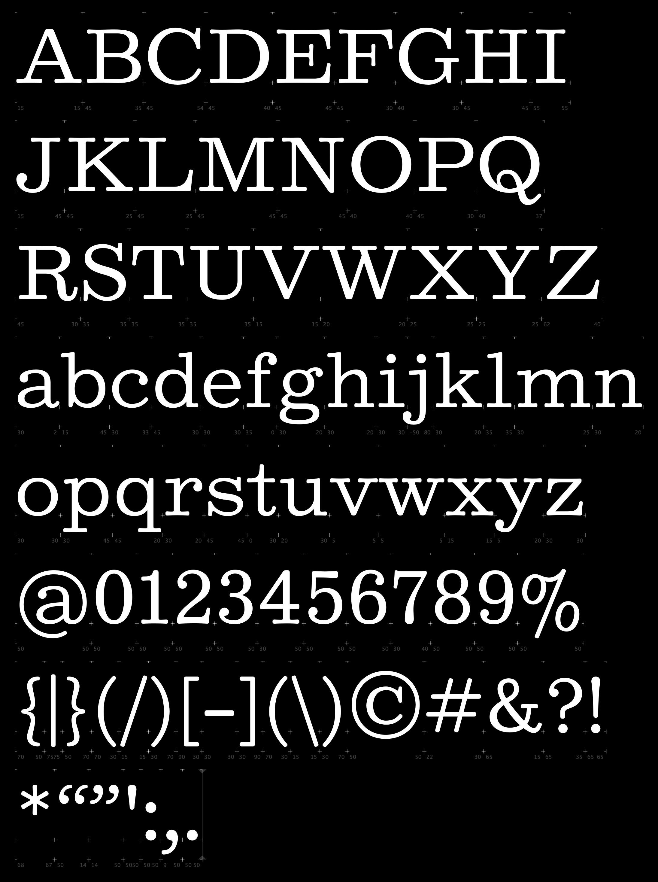 Yale School of Art, Type Design