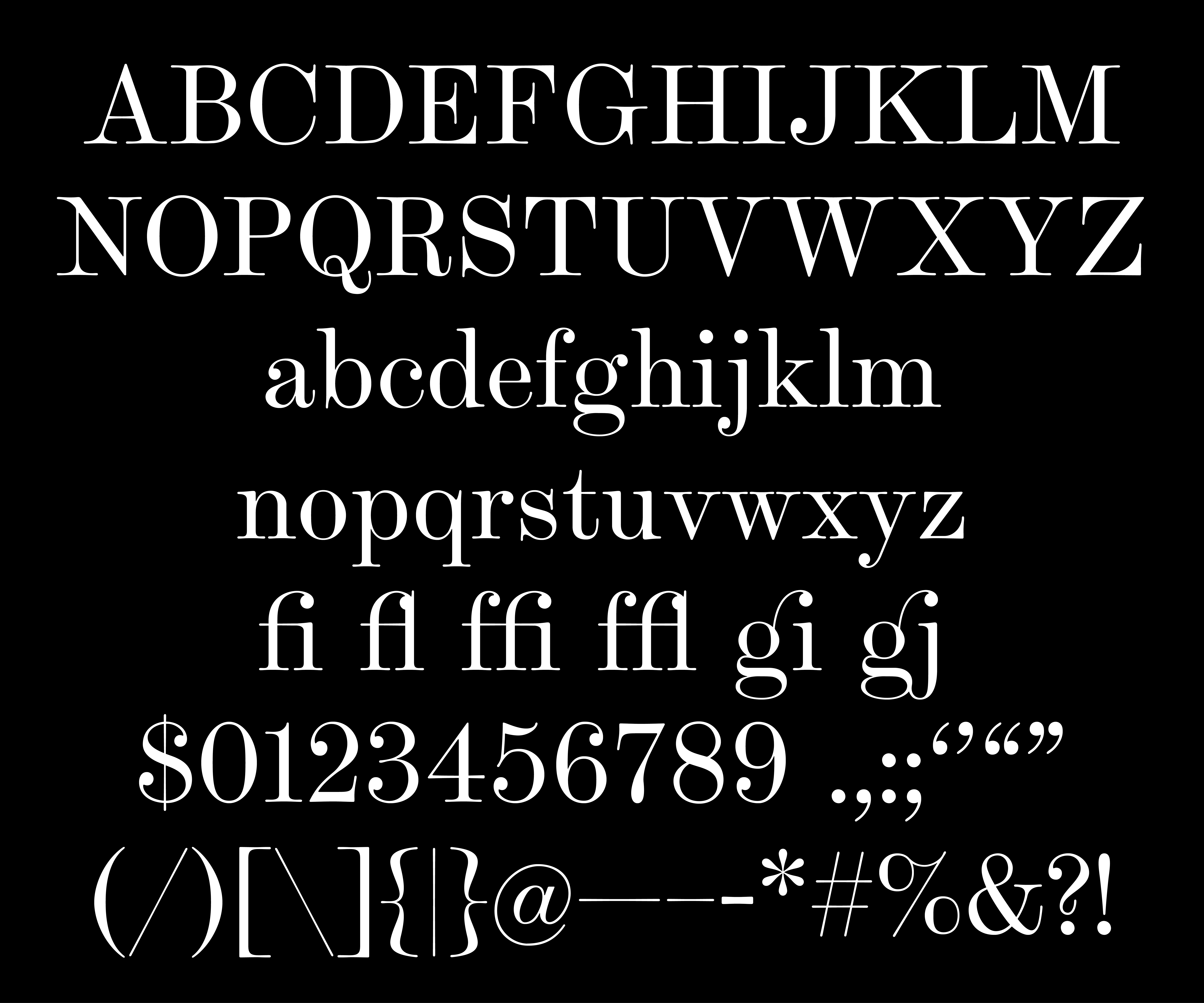 Yale School of Art, Type Design