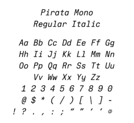 Yale School of Art, Type Design