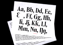 Yale School of Art, Type Design