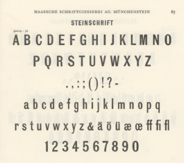 Yale School of Art, Type Design