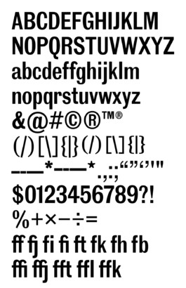 Yale School of Art, Type Design