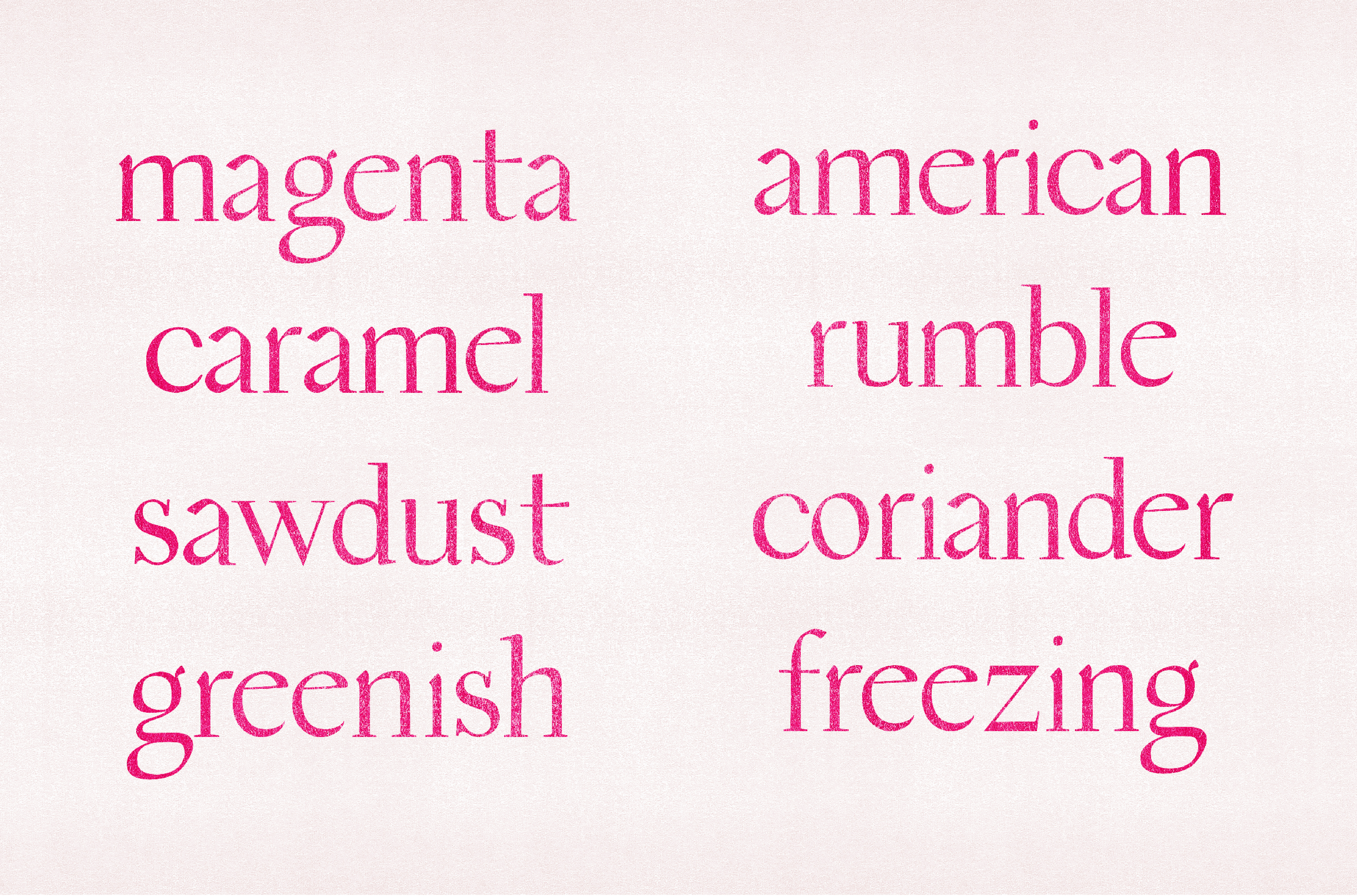 Yale School of Art, Type Design