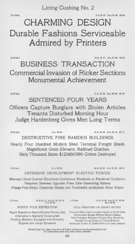 Yale School of Art, Type Design