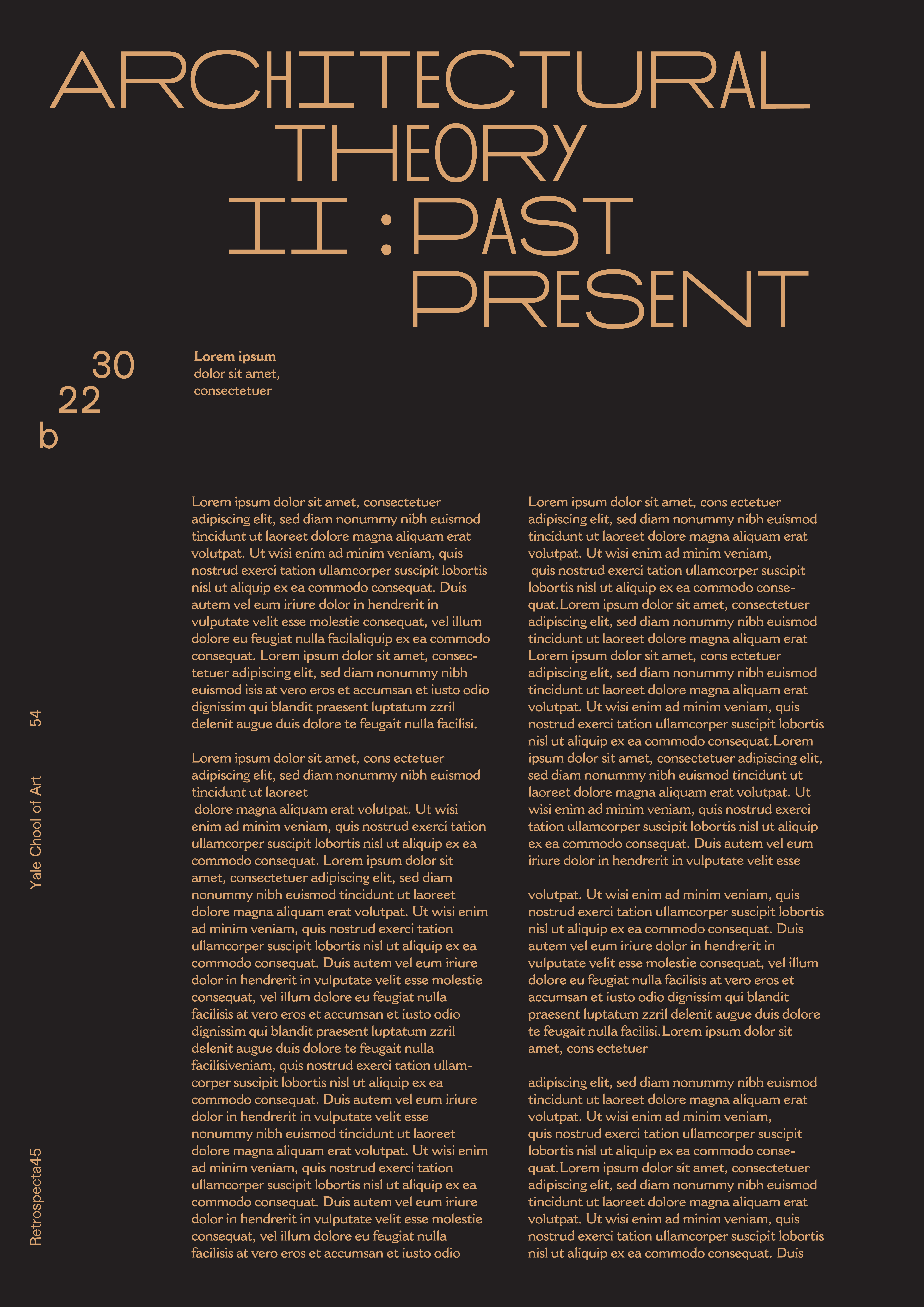 Yale School of Art, Type Design