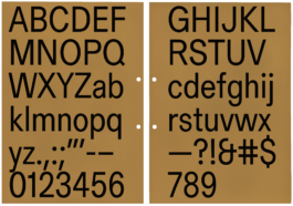 Yale School of Art, Type Design