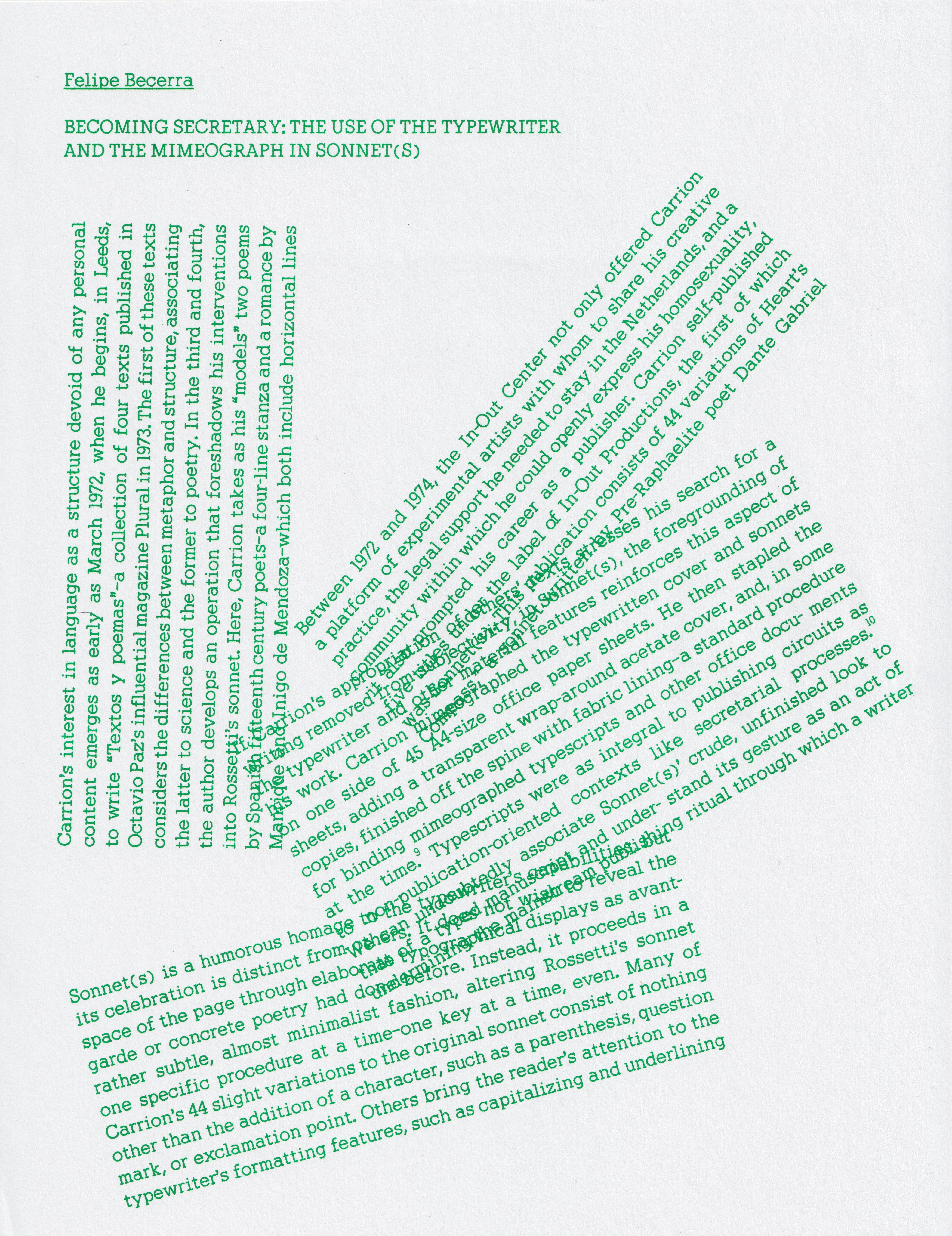 Yale School of Art, Type Design