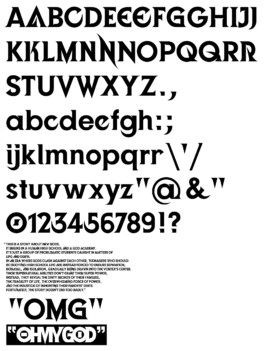 Yale School of Art, Type Design