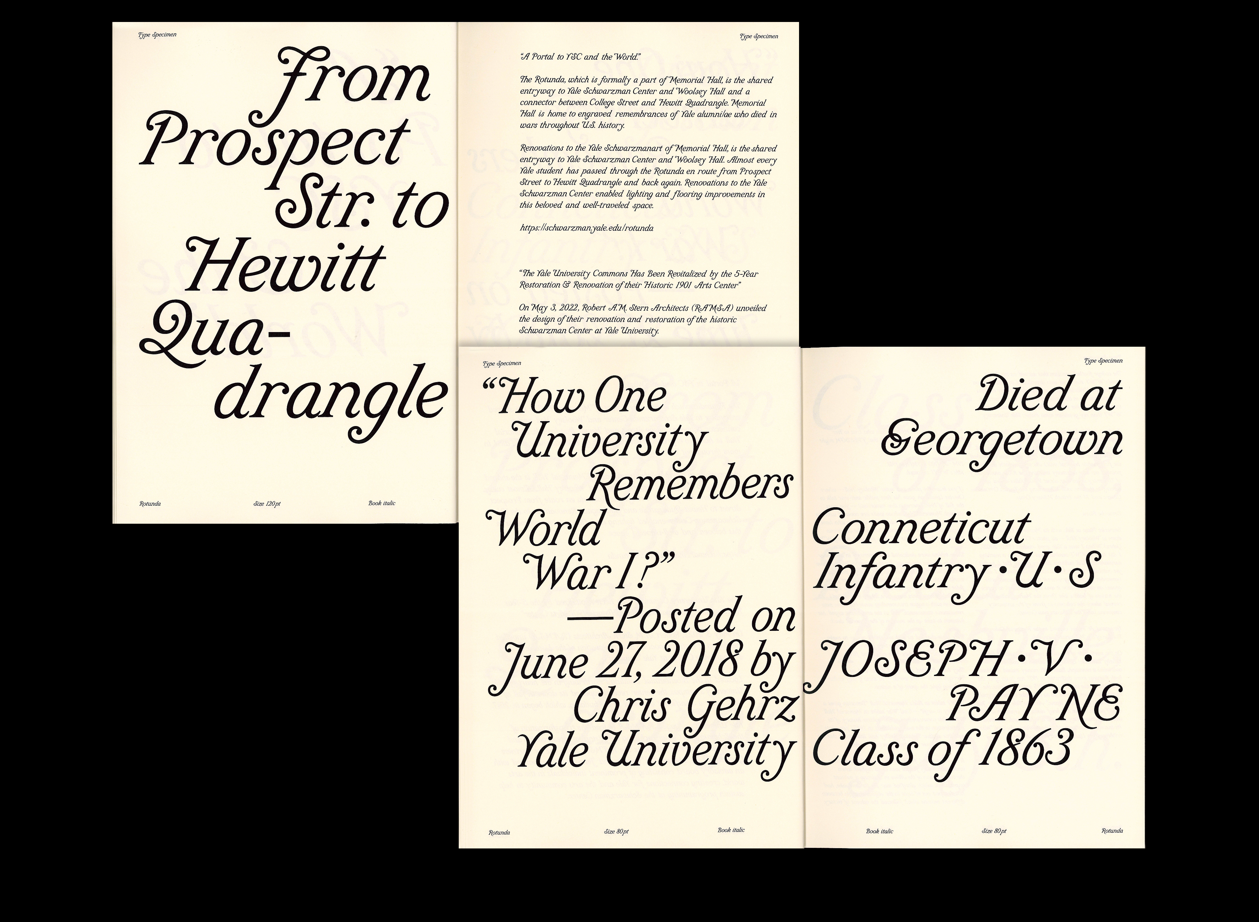 Yale School of Art, Type Design