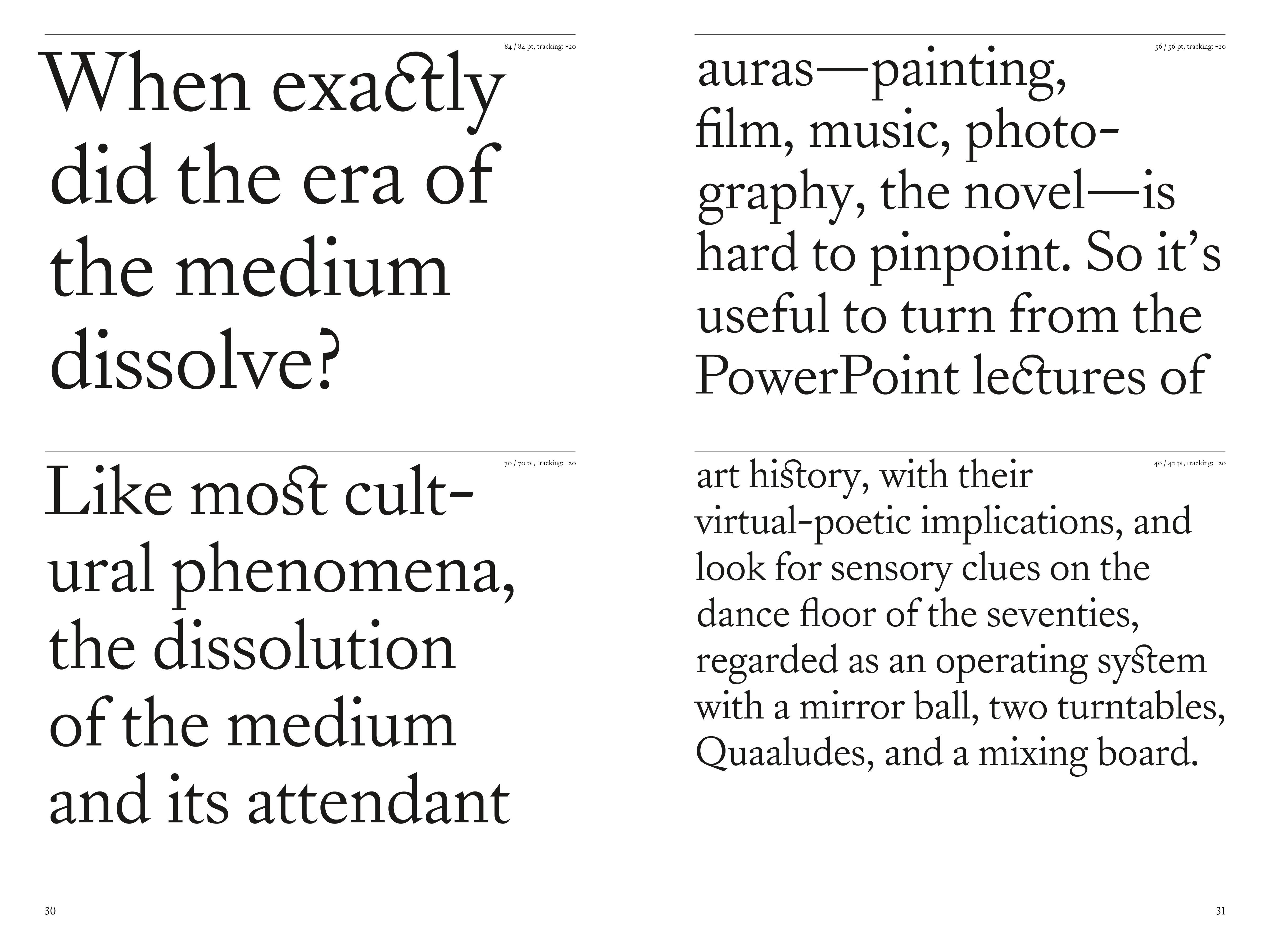 Yale School of Art, Type Design