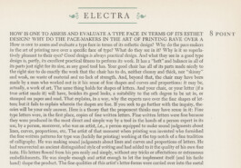 Yale School of Art, Type Design