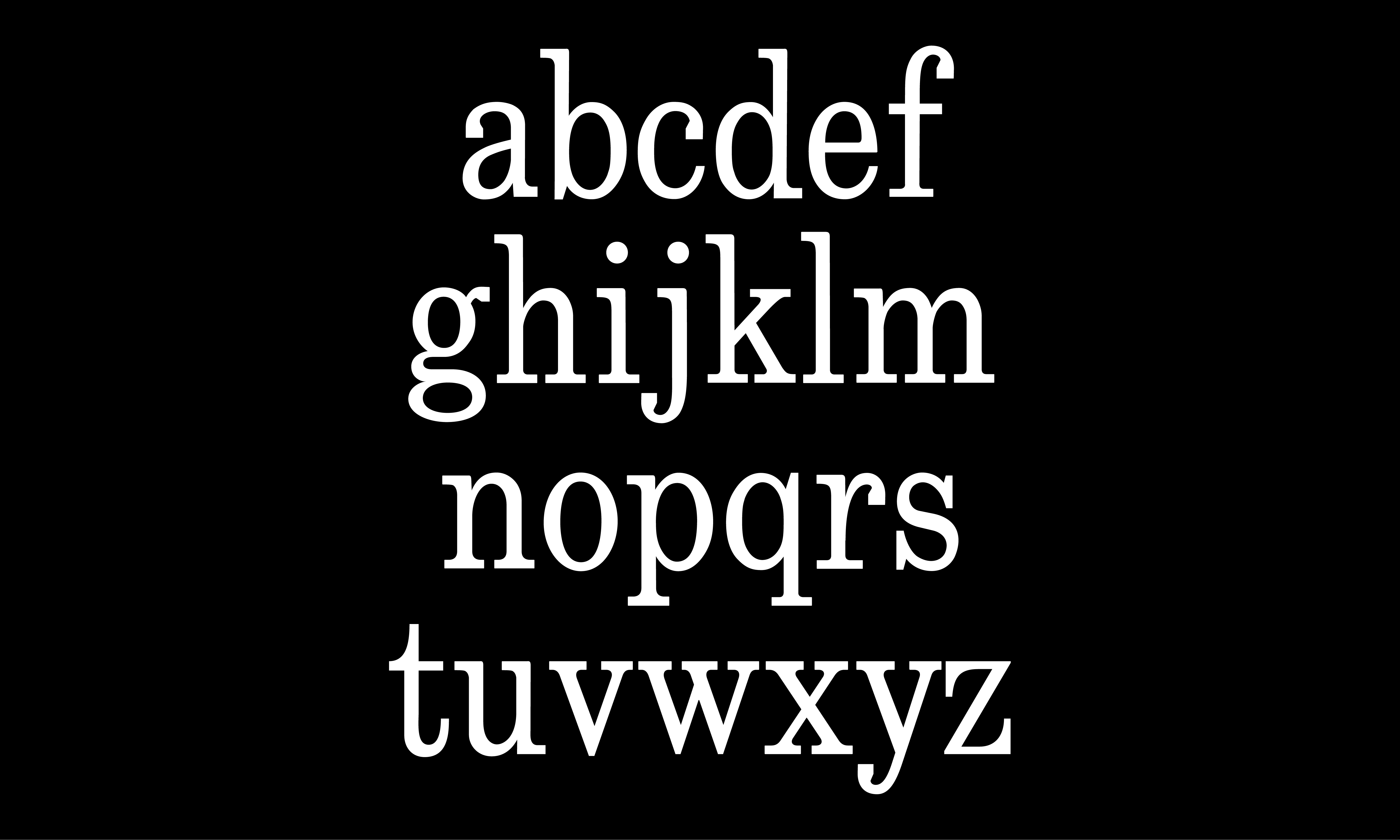 Yale School of Art, Type Design