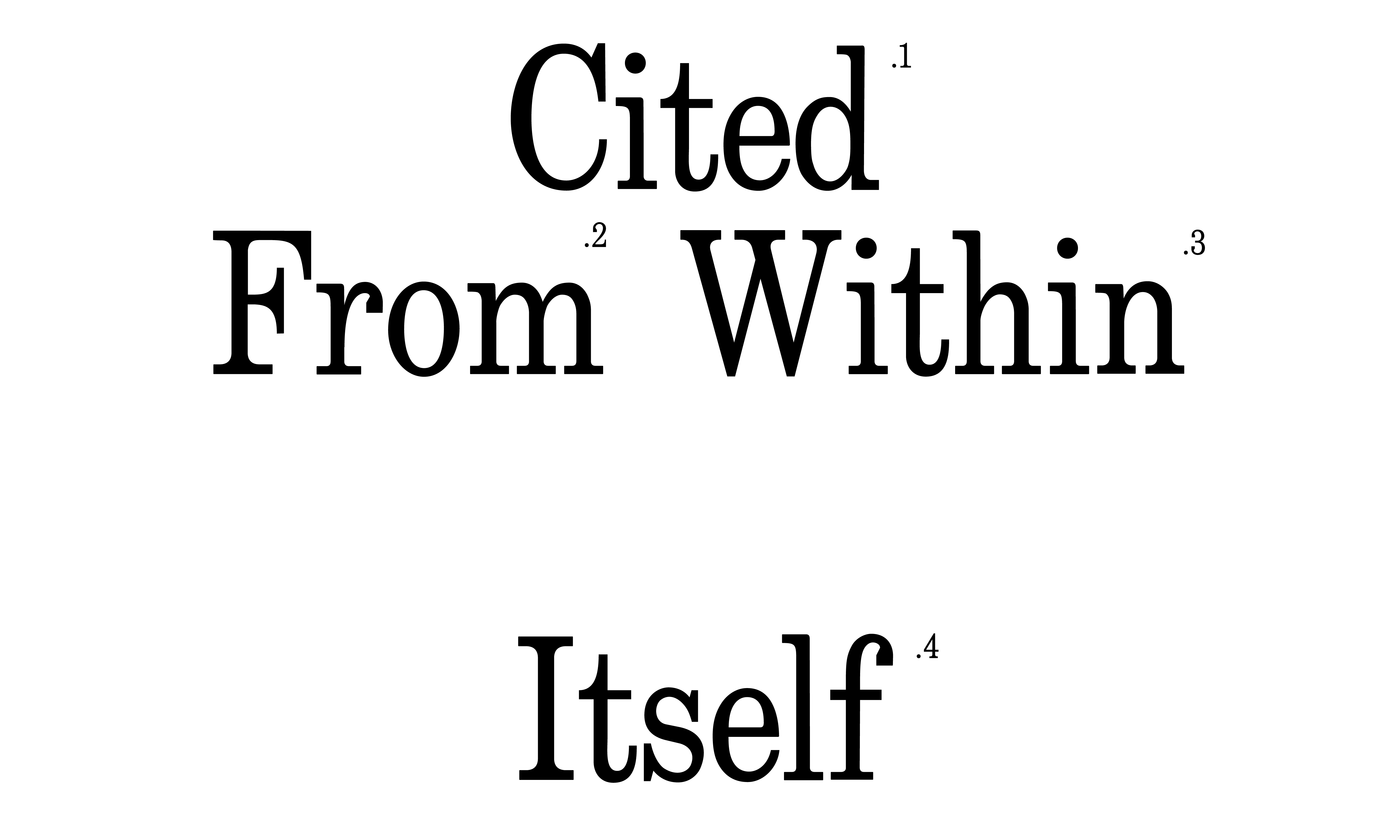 Yale School of Art, Type Design