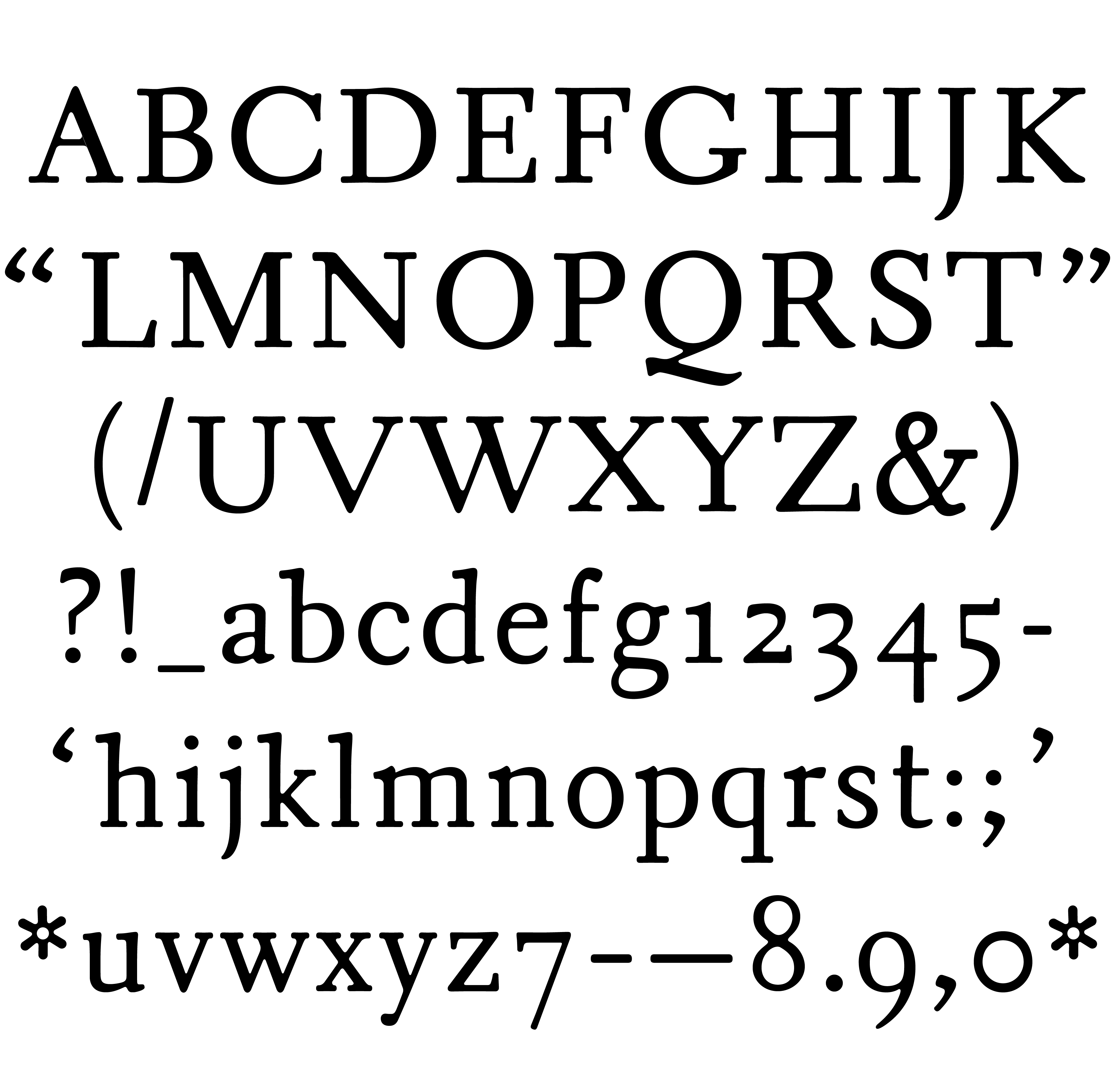 Yale School of Art, Type Design