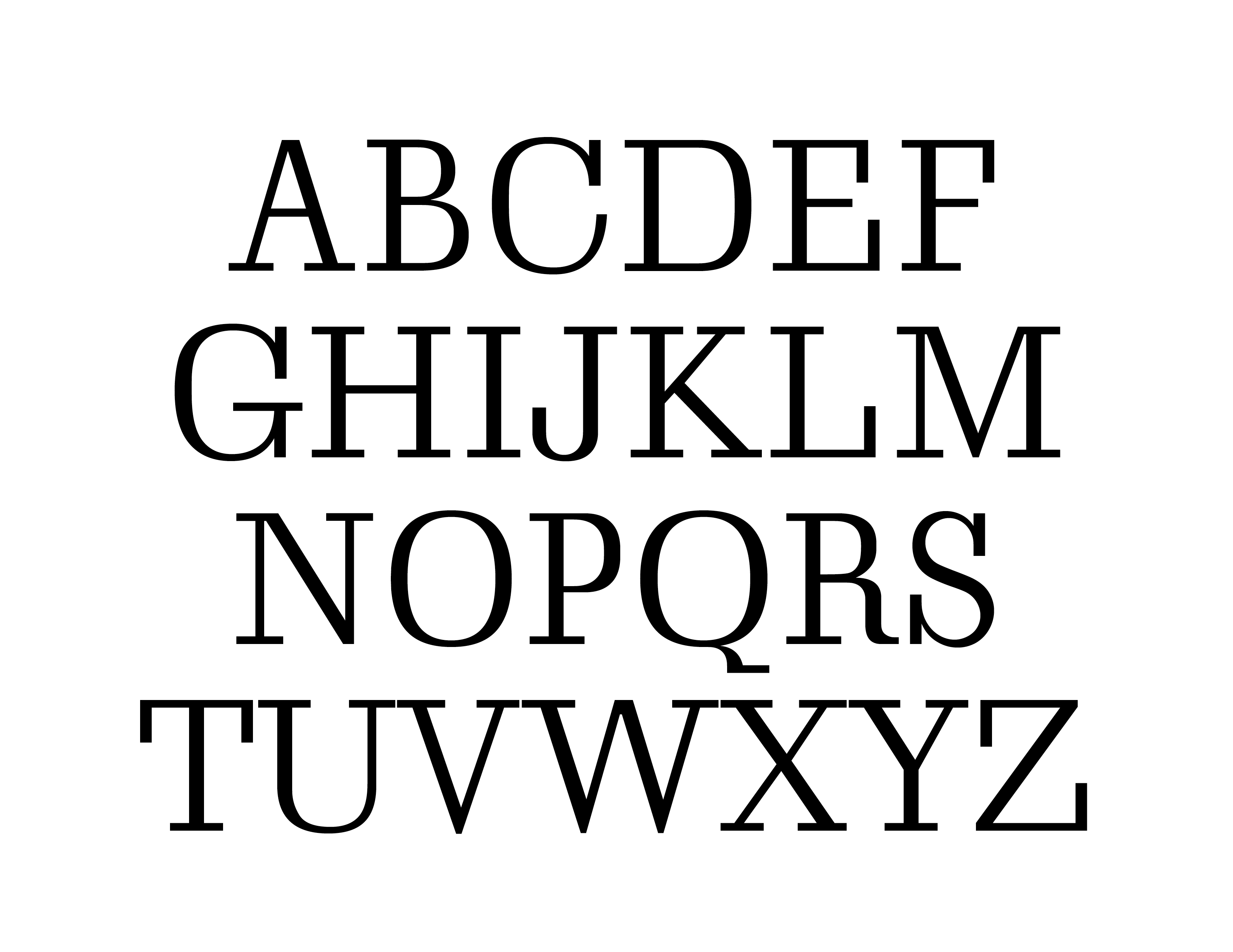 Yale School of Art, Type Design