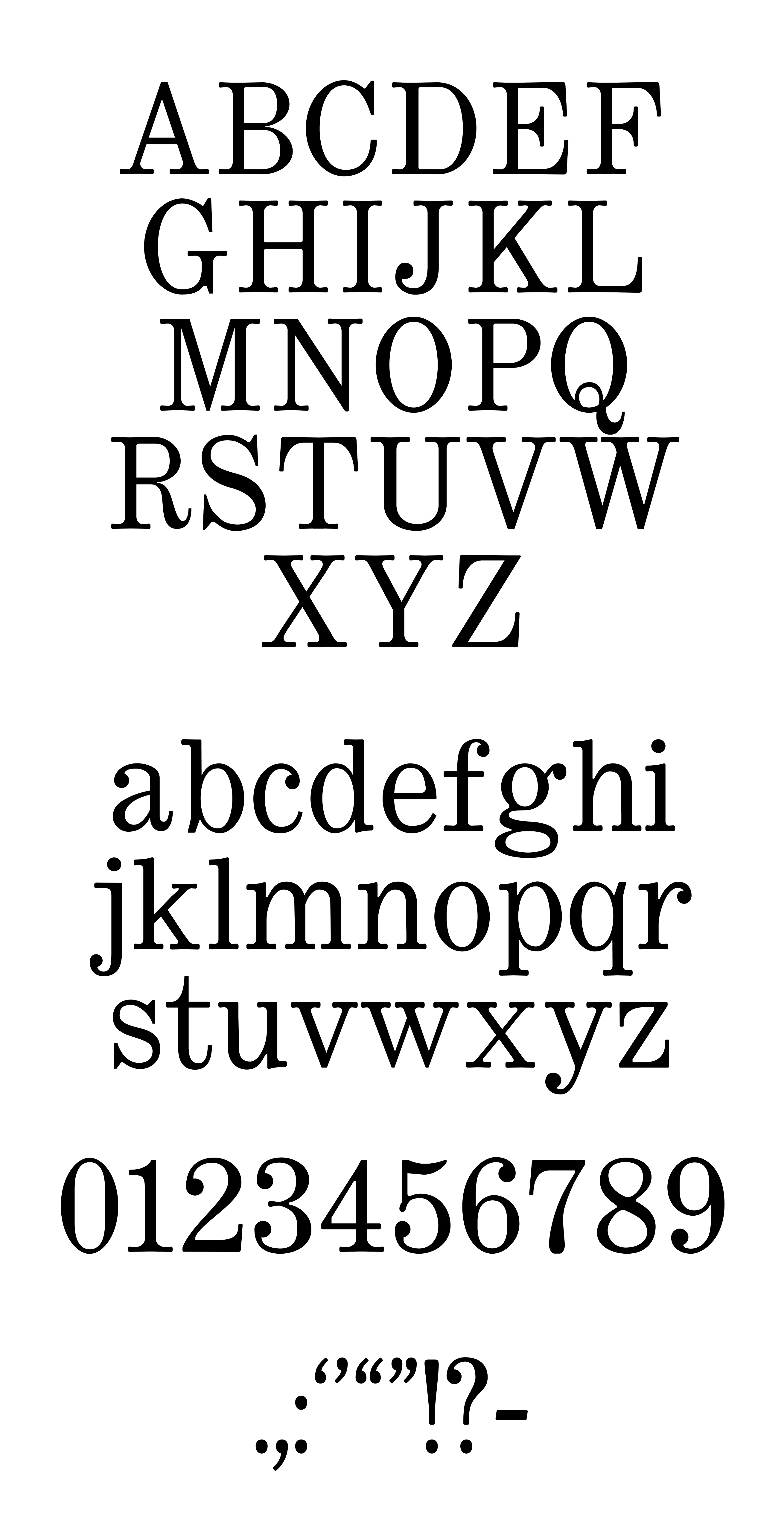 Yale School of Art, Type Design