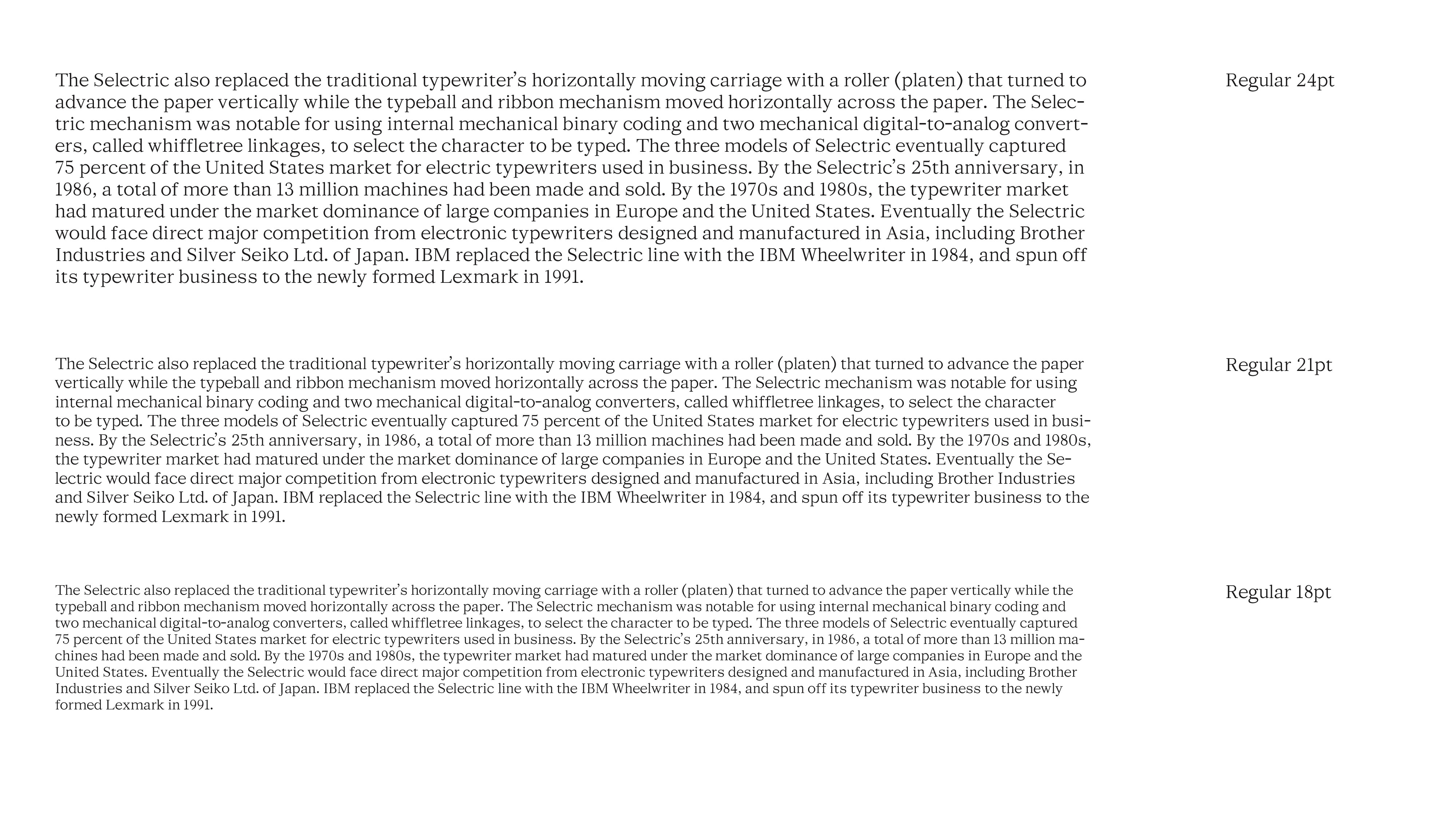 Yale School of Art, Type Design